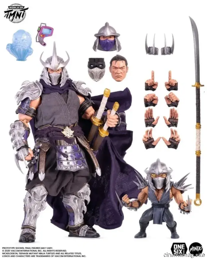 Mondo begins taking pre-orders for the sixth scale figure of Shredder from Teenage Mutant Ninja Turtles.