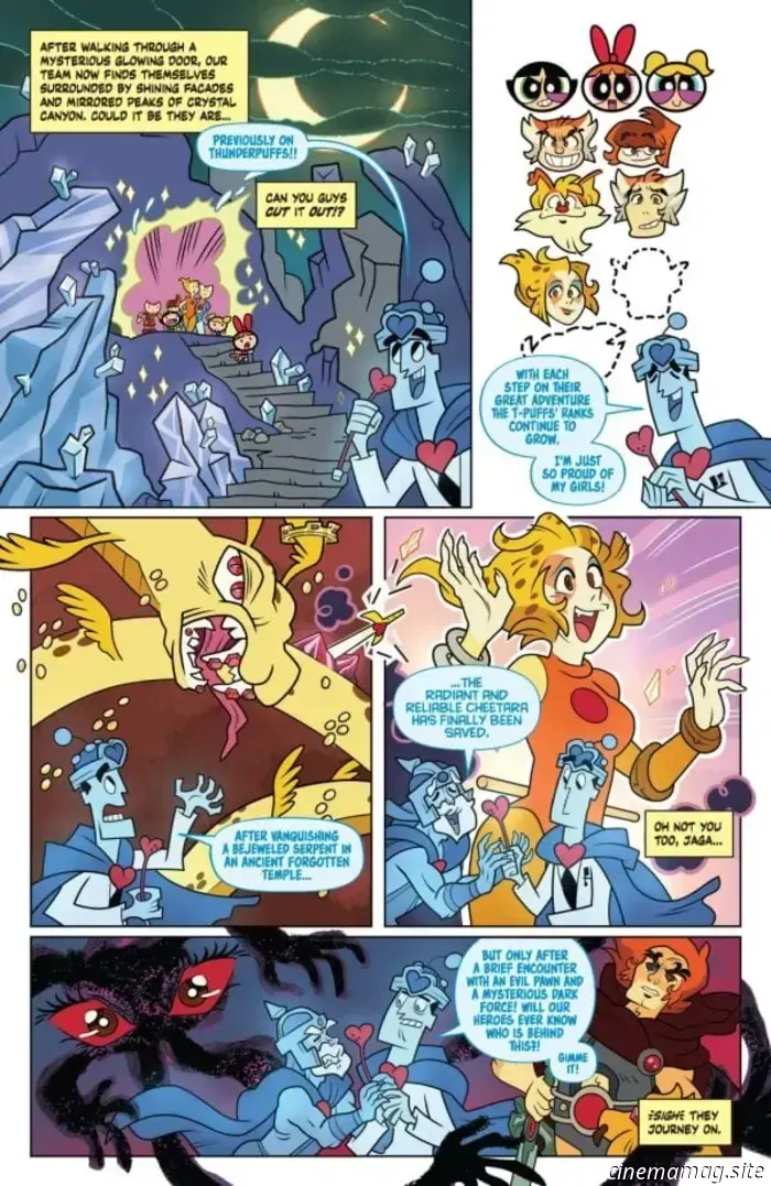 Preview of ThunderCats/The Powerpuff Girls #3 - Comic Book
