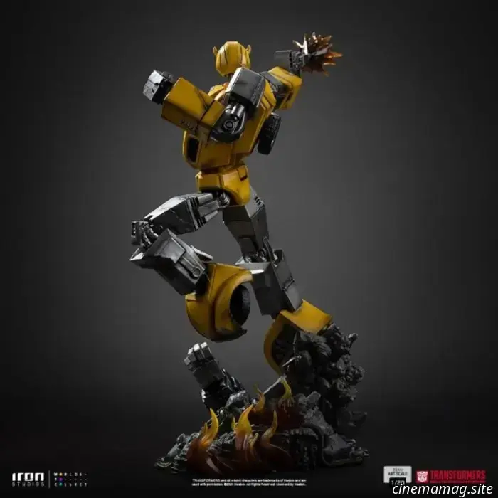 Бамблби получает новую коллекционную статую из серии «Трансформеры» от Iron Studios.