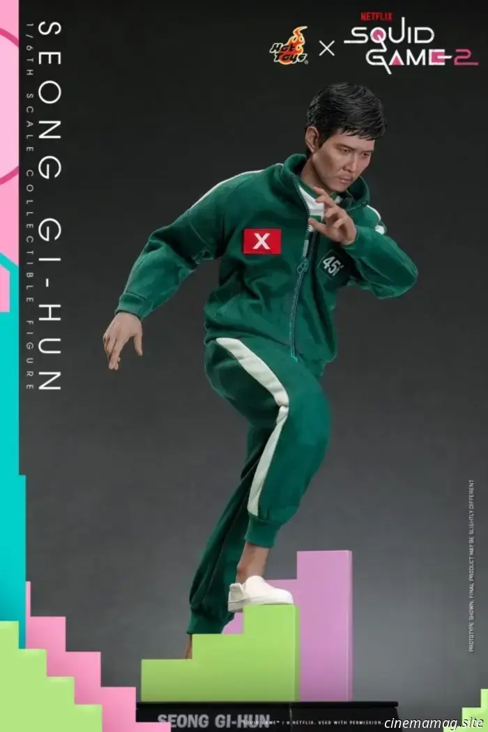 Hot Toys releases a sixth scale figure of Seong Gi-hun from Squid Game.