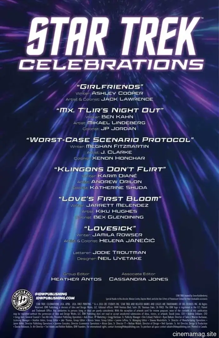 Comic Book Sneak Peek – Star Trek: Celebrations