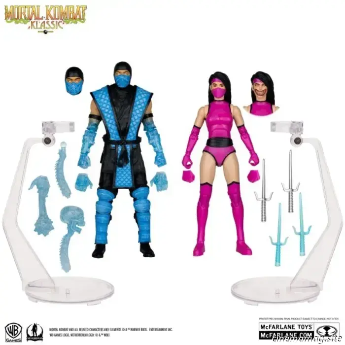 Компания McFarlane Toys запускает новую серию классических фигурок по Mortal Kombat