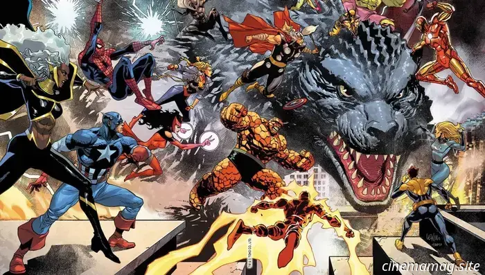 Godzilla vs. Fantastic Four #1 - Comic Book Sneak Peek