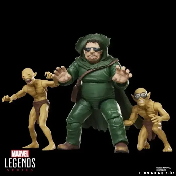 Marvel Legends Series has unveiled new figures including Vision & Scarlet Witch, Mole Man & Moloids, and Maximum Series Symbiote Spider-Man.