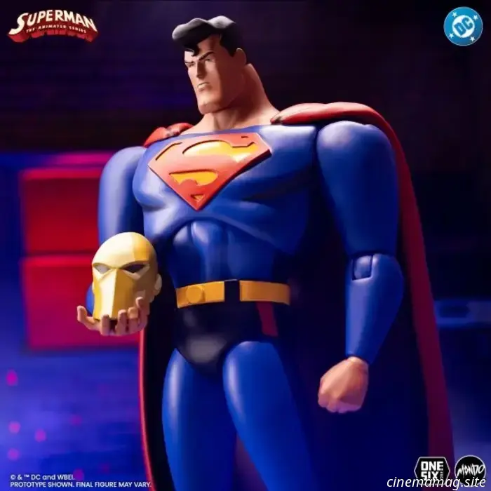 Mondo svela l'action figure in scala 1/6 di Superman: The Animated Series