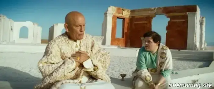 John Malkovich portrays Seneca in the trailer for a historical comedy-drama.