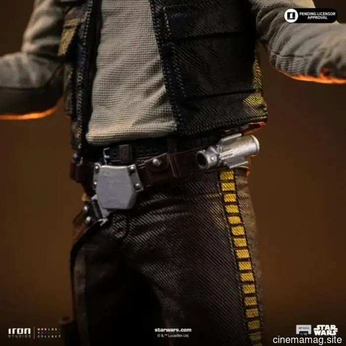 Iron Studios reveals a new collectible statue of Han Solo from Star Wars: Episode VI – Return of the Jedi.