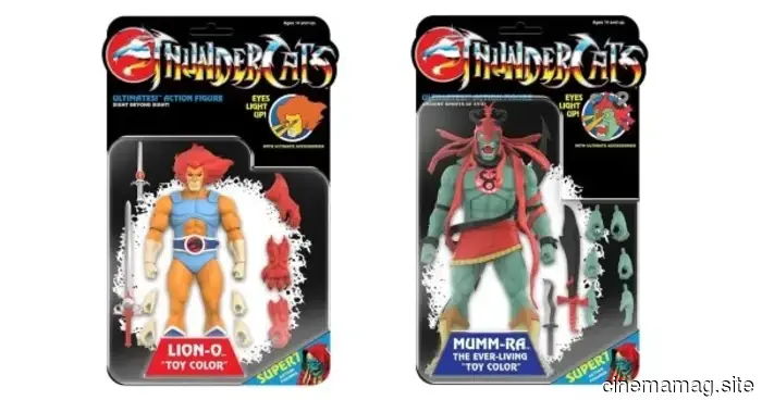 Super7 announces pre-orders for the ThunderCats Lion-O and Mumm-Ra Ultimates! action figures.