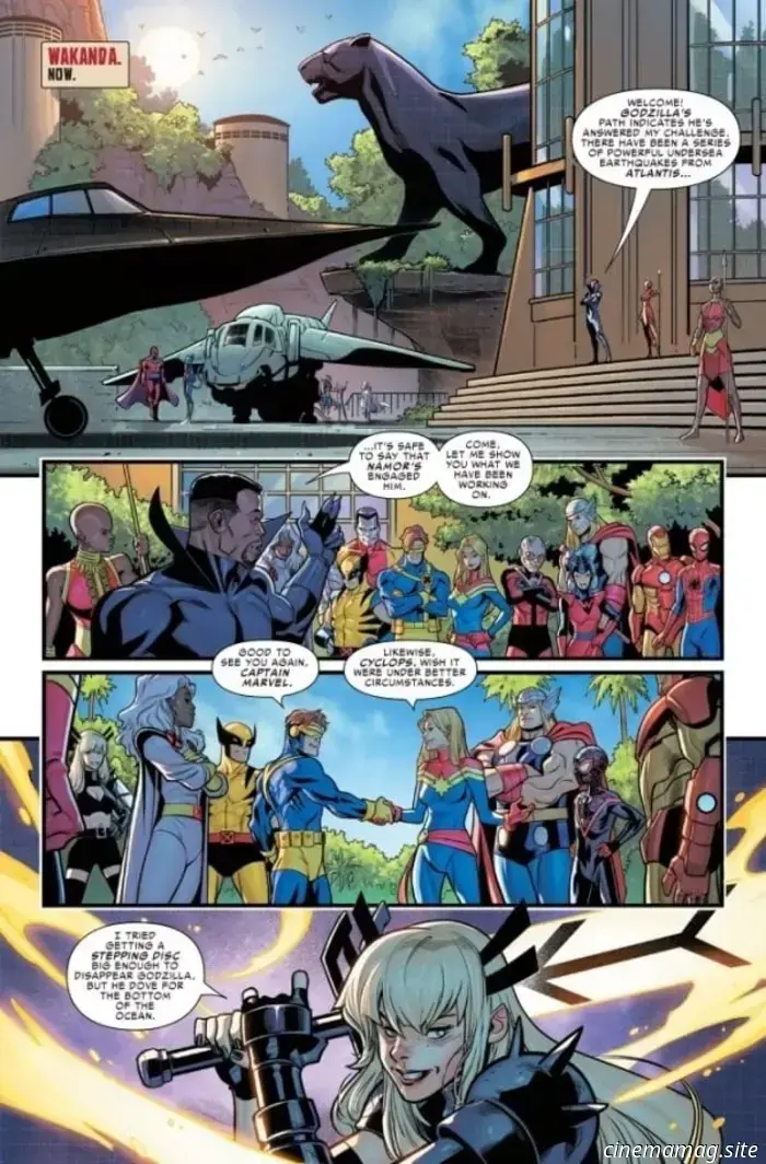 Anteprima del fumetto – Godzilla distrugge l'Universo Marvel n. 4