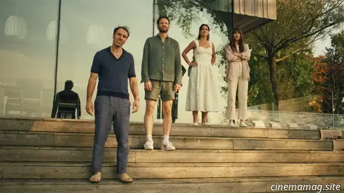 Dakota Johnson and Adria Arjona feature in the trailer for the romantic comedy Splitsville.