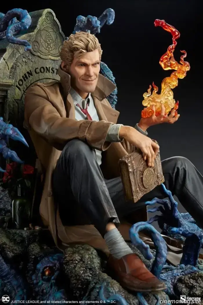 John Constantine: Solo Otra Figura de Formato Premium de Resaca de Exorcismo presentada por Sideshow