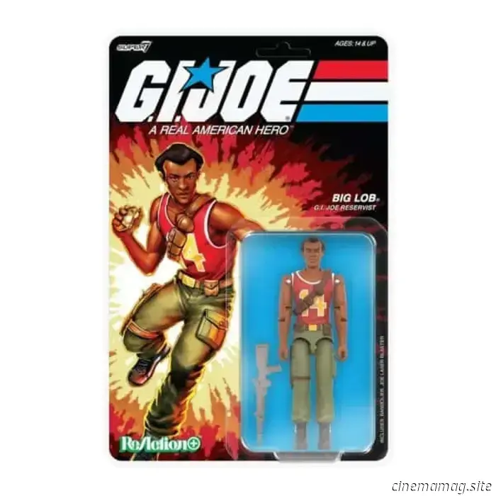 Arctic Destro, Arctic Snake Eyes, Big Lob, and Pythona are now part of Super7’s G.I. Joe: ReAction+ figure collection.