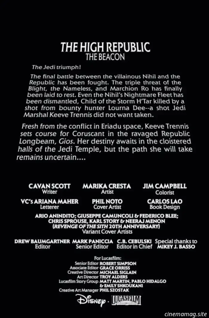 Star Wars: The High Republic – The Finale #1 - Comic Book Sneak Peek
