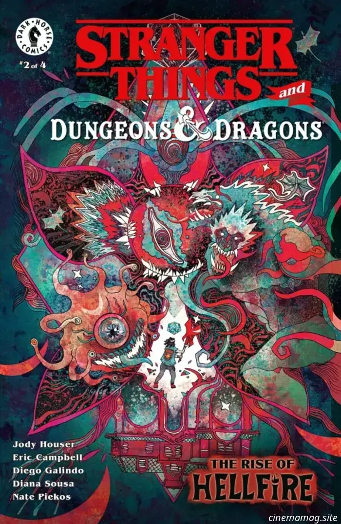 Stranger Things y Dungeons &amp; Dragons: El origen del fuego Infernal #2-Avance del cómic