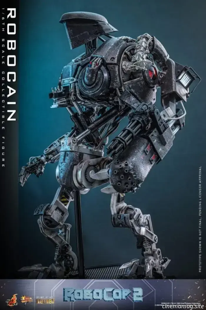 Hot Toys presenta las figuras a escala 1/6 de RoboCop y RoboCain de RoboCop 2