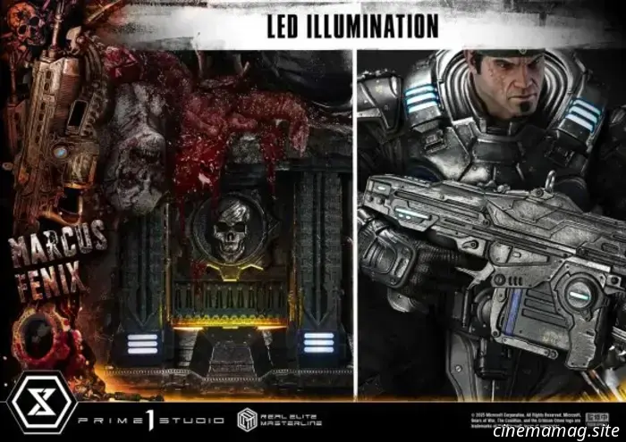 Gears of War: Reloaded: la statua da collezione Marcus Fenix Real Elite Masterline svelata da Prime 1 Studio