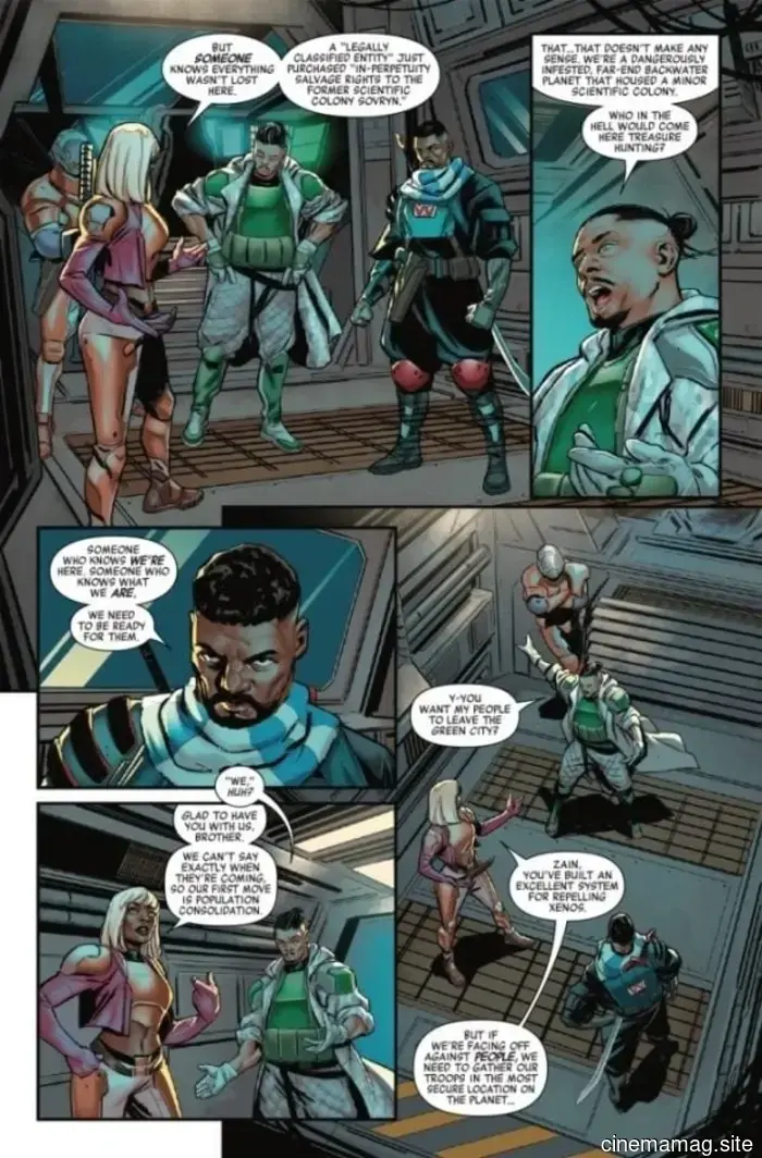 Vista previa del cómic – Alien: Rey Asesino #4