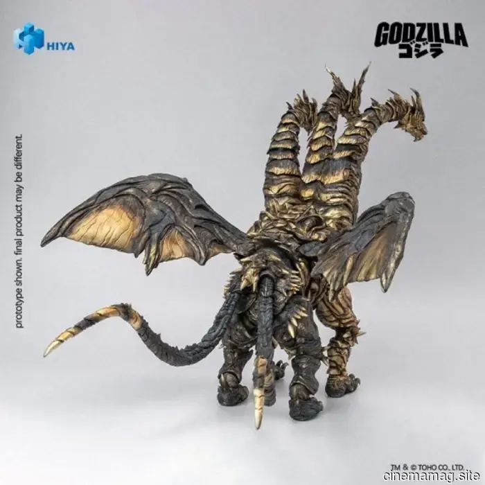 Hiya Toys lancia Keizer Ghidorah con la figura della serie Exquisite Basic di Godzilla: Final Wars