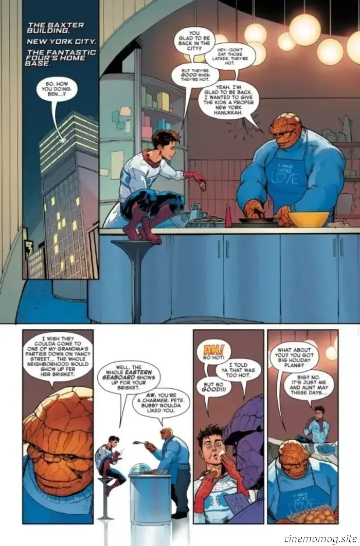 Превью комикса — Человек-паук: Праздничный спектакль №1