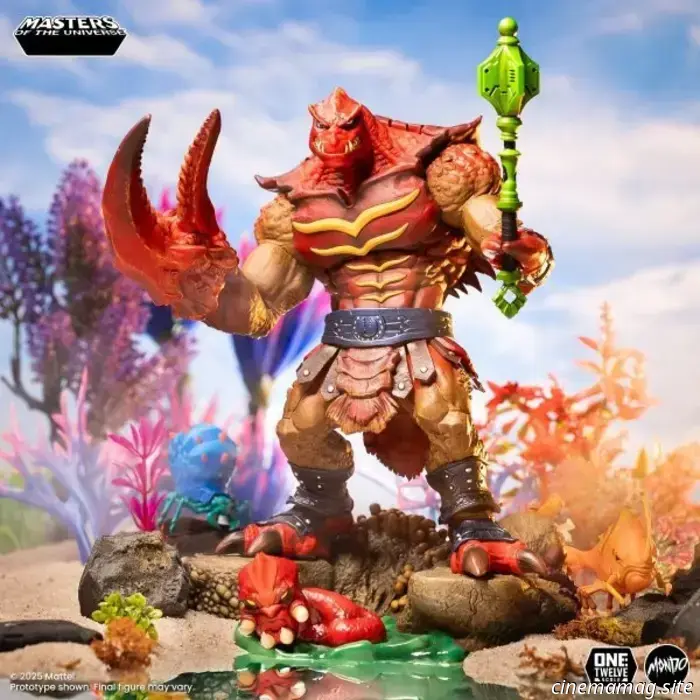 Mondo lancia una nuova linea di action figure in scala 1:12 dei Masters of the Universe con He-Man e Clawful