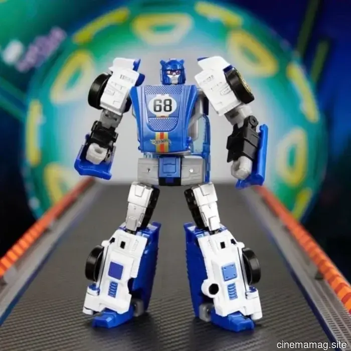 Hasbro introduces new Hot Wheels X Transformers transforming robot figures.