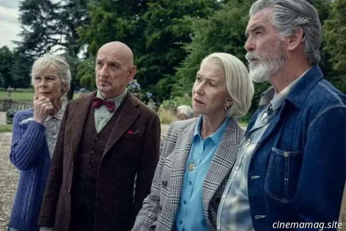 Trailer for Netflix's The Thursday Murder Club, featuring Helen Mirren, Pierce Brosnan, Ben Kingsley, and Celia Imrie.