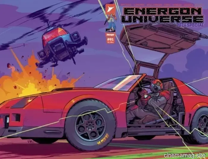 Portadas variantes de Energon Universe Special 2026 reveladas por Skybound e Image