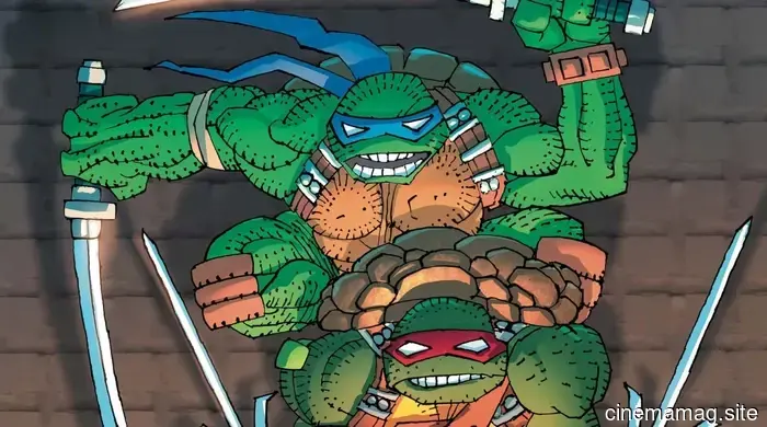 Frank Miller creates his first illustration of the Teenage Mutant Ninja Turtles for the special variant cover of the 300th issue.