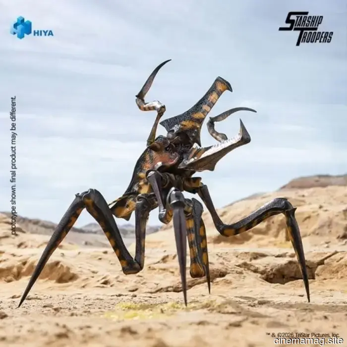 The Warrior Bug from "Starship Troopers" is now part of Hiya Toys' Exquisite Basic Series with the release of a new figure.