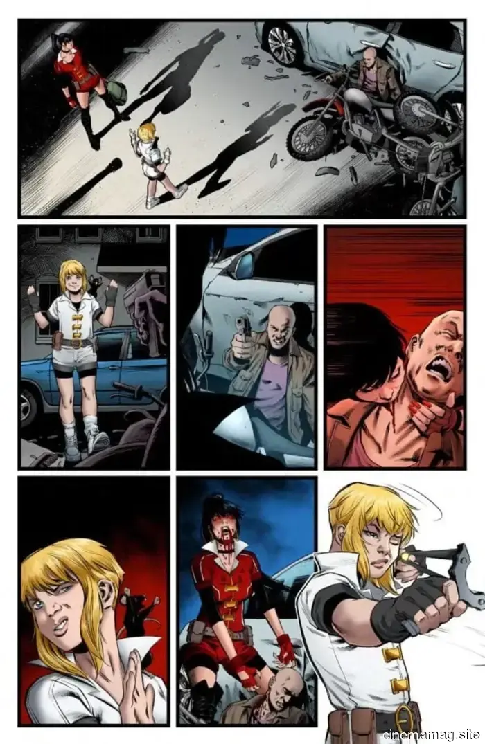 Here’s an exclusive first glimpse of Vampirella #2 with an early sneak peek from Dynamite Entertainment.