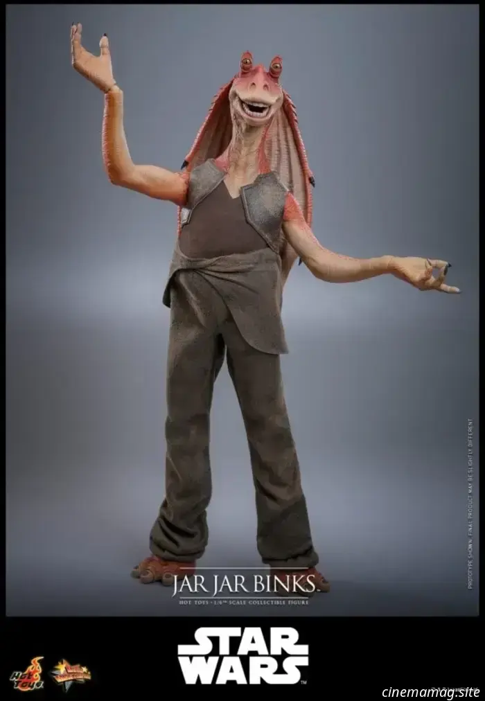 Джар Джар Бинкс присоединился к коллекции шестимасштабных фигурок Hot Toys из "Звездных войн"
