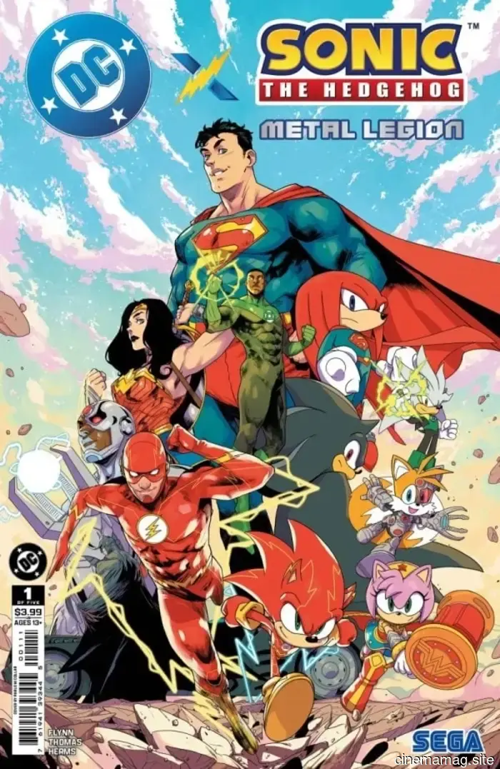 Comic Book Sneak Peek – DC x Sonic the Hedgehog: The Metal Legion #1