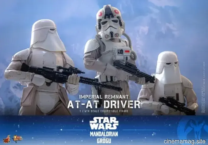 Hot Toys has introduced the sixth scale figure of the Imperial Remnant AT-AT Driver from Star Wars: The Mandalorian, featuring Grogu.
