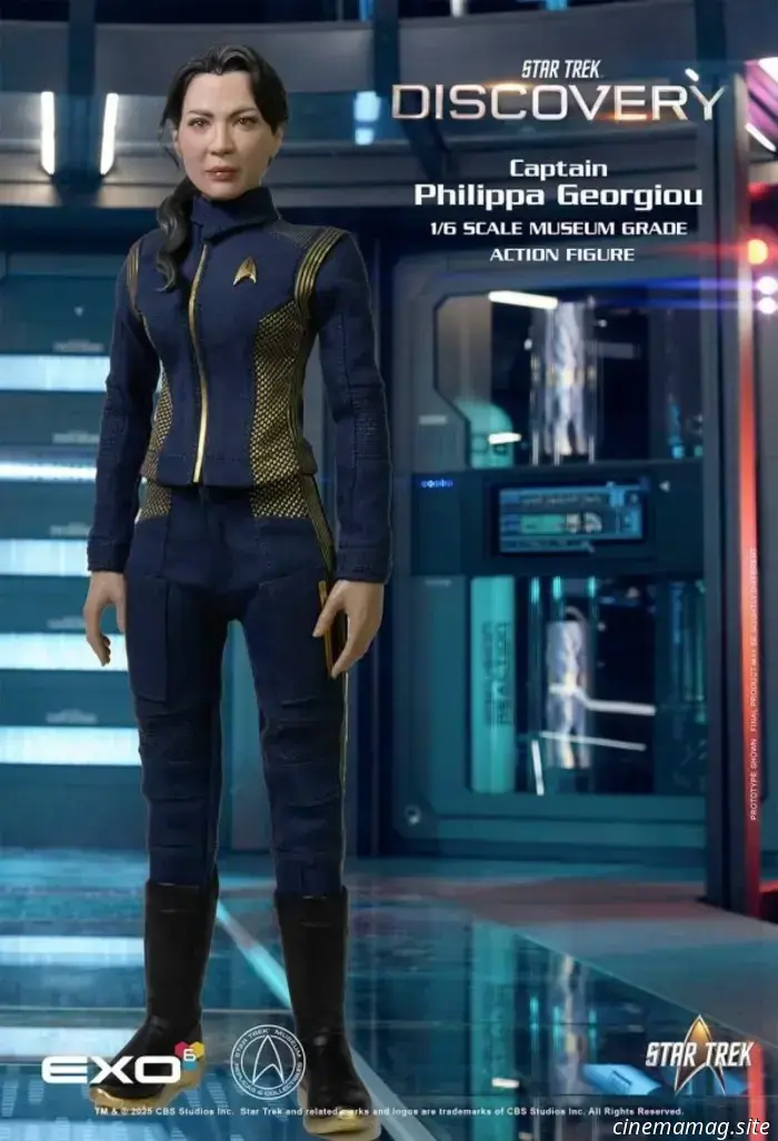 EXO-6 incorpora a la capitana Philippa Georgiou a su colección de figuras de acción a escala 1/6 de Star Trek.
