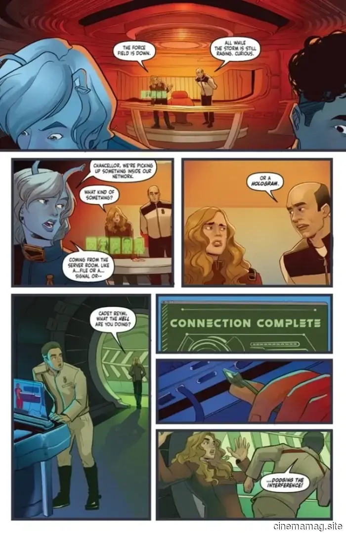 Comic Book Sneak Peek – Star Trek: Starfleet Academy – Lost Contact #4