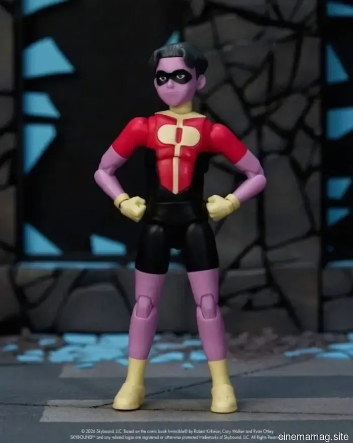 Jada Toys lancia la linea di action figure Invincible con Invincible, Conquest e Omni-Man.