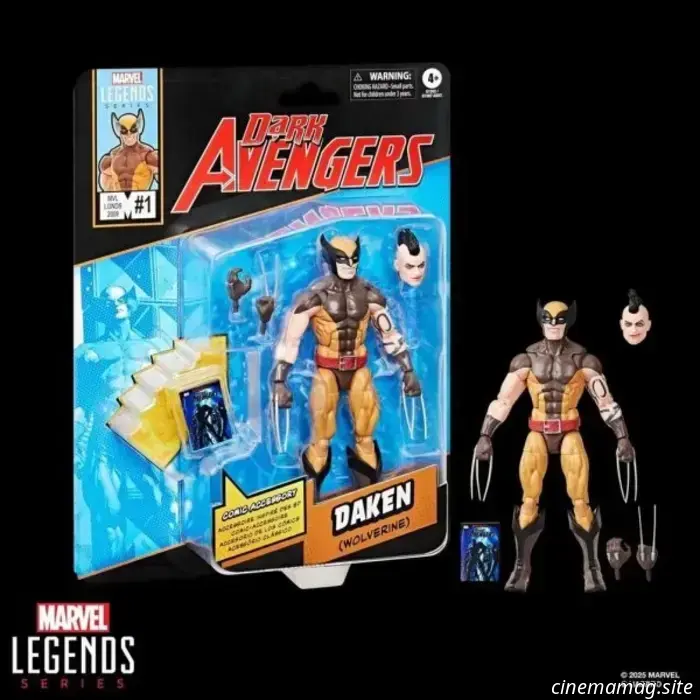 Hasbro has unveiled new additions to its Marvel Legends Series inspired by comics, featuring Rom, Daken, Adam Warlock, and others.