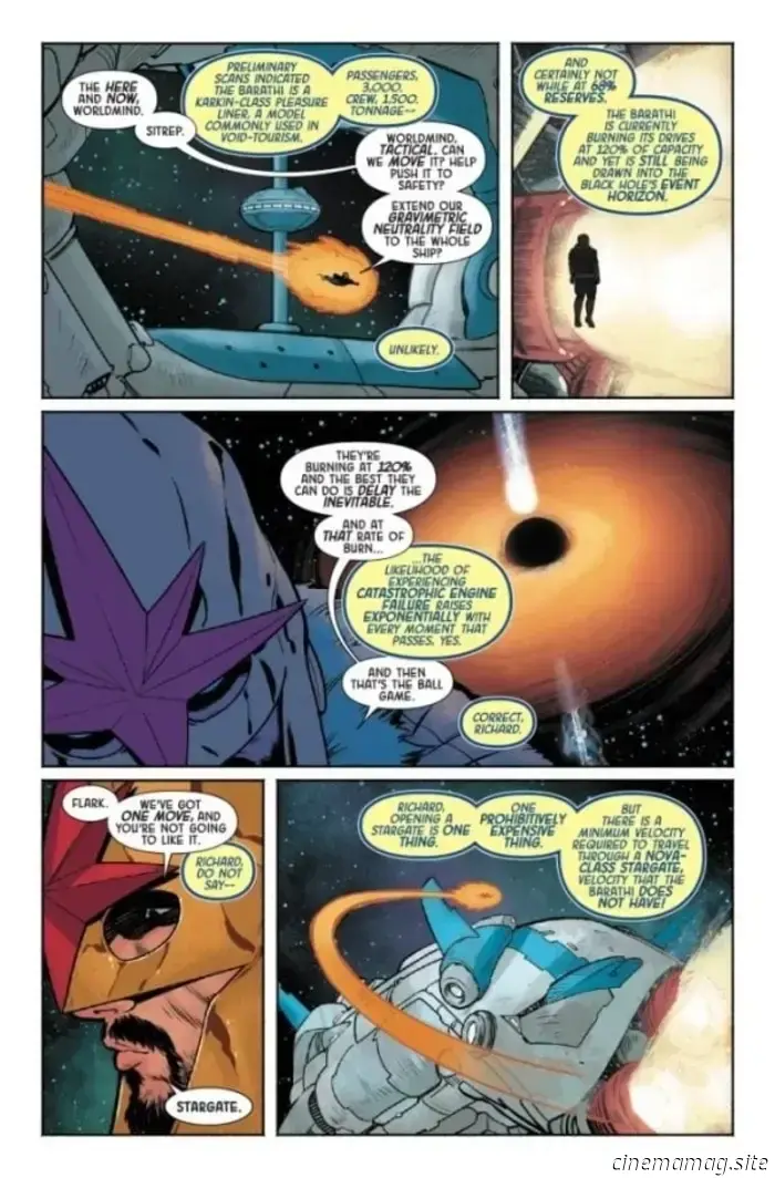 Marvel Comics выпускает Nova: Centurion #1 в среду, и вы можете посмотреть официальное превью выпуска ниже…
ЕСТЬ ПРОБЛЕМА? НОВА МОЖЕТ ПОМОЧЬ — ЗА ПЛАТУ! Поскольку Ксандарский Мировой Разум, одушевлённое хранилище культуры и истории целого вымершего народа, зависит от регулярных (и дорогостоящих) энергетических вливаний, Ричард Райдер доступен для найма. Скиталец глубокого космоса, отягощённый знанием той ужасной лжи, на которой был построен новый Галактический Союз, Нова — корпус в одном лице. Но как долго он сможет оставаться чистым, имея дело с грязными деньгами?

Nova: Centurion #1 поступит в продажу 19 ноября по цене $4.99.
Об Эми Крансвик. Эми Крансвик более десяти лет входит в редакционную и управленческую команду Flickering Myth. У неё есть опыт в издательском деле и редактировании текстов, а с 2023 года она занимает должность главного редактора FlickeringMyth.com.