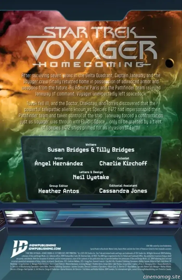 Comic Book Sneak Peek – Star Trek: Voyager – Homecoming #2