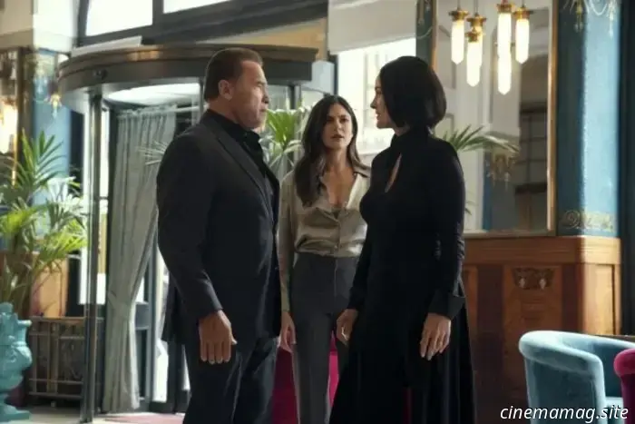 The trailer for season 2 of FUBAR features Arnold Schwarzenegger facing off against Carrie-Anne Moss.