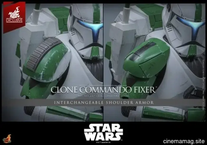 Star Wars: La figura de sexta escala del Clone Commando Fixer de Republic Commando revelada por Hot Toys