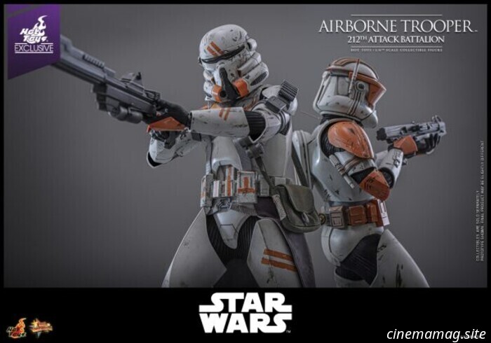Hot Toys Star Wars: La vendetta dei Sith Airborne Trooper (212th Attack Battalion) sesta scala figura rivelata