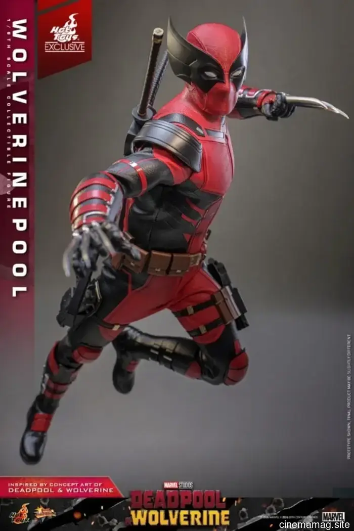 Wolverinepool se une a la colección de Deadpool y Wolverine de Hot Toys con una figura de sexta escala.