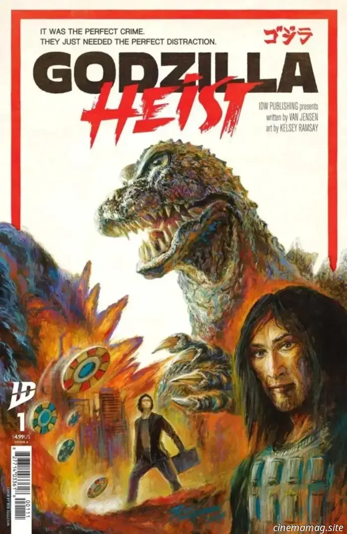 Godzilla: Heist #1 - Avance de cómic