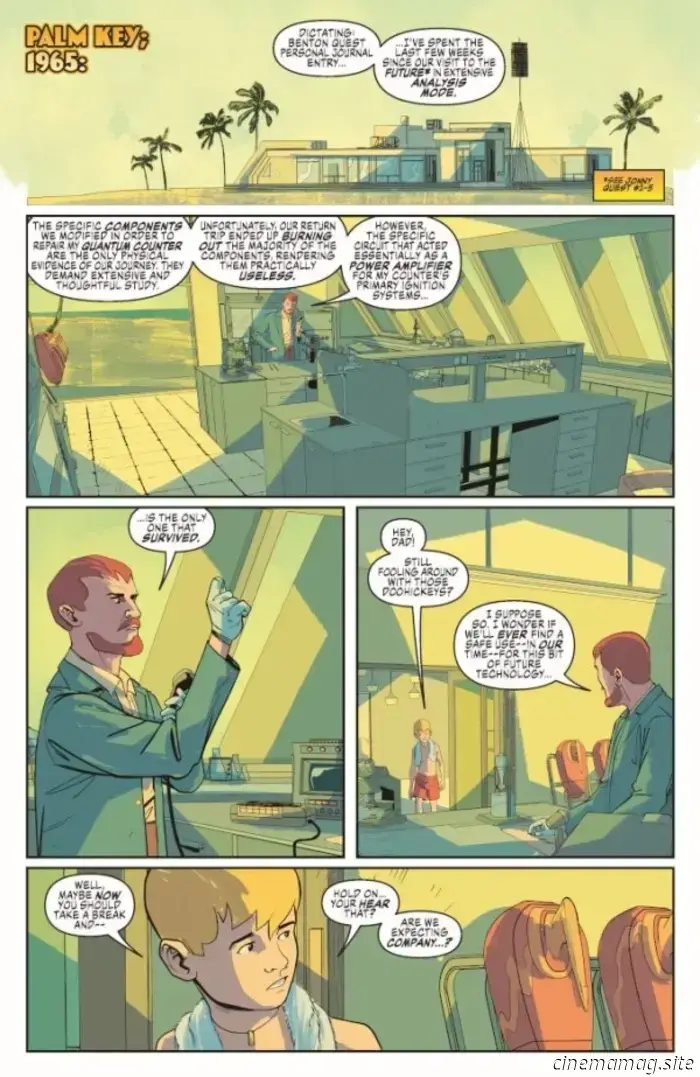 Space Ghost / Jonny Quest: Space Quest #1-Anteprima del fumetto