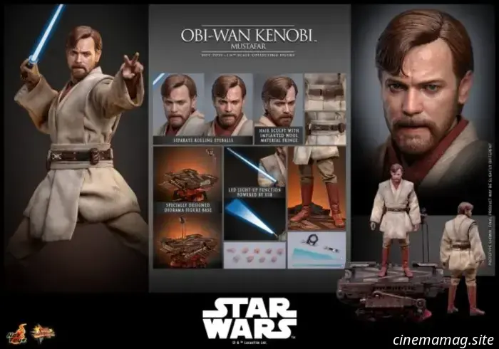 Hot Toys представляет новую фигурку Оби‑Вана Кеноби из «Звёздных войн: Месть ситхов» в масштабе 1:6