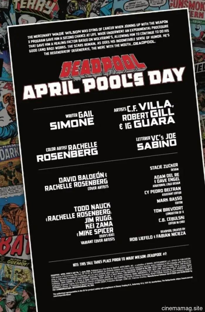 Anteprima Fumetto – Deadpool: April Pool’s Day #1