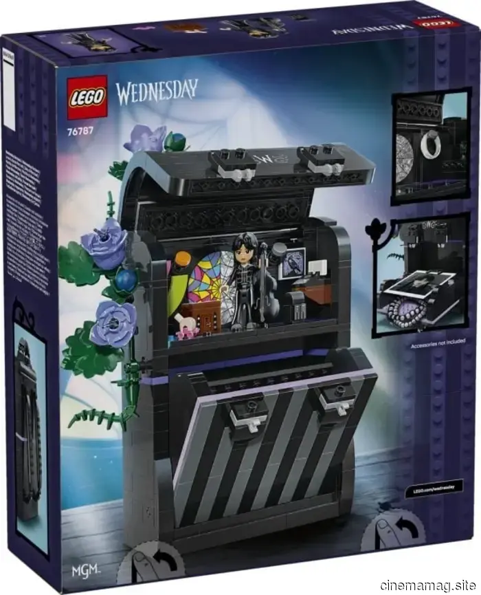 LEGO reveals new Wednesday Backpack and Nevermore Academy sets.