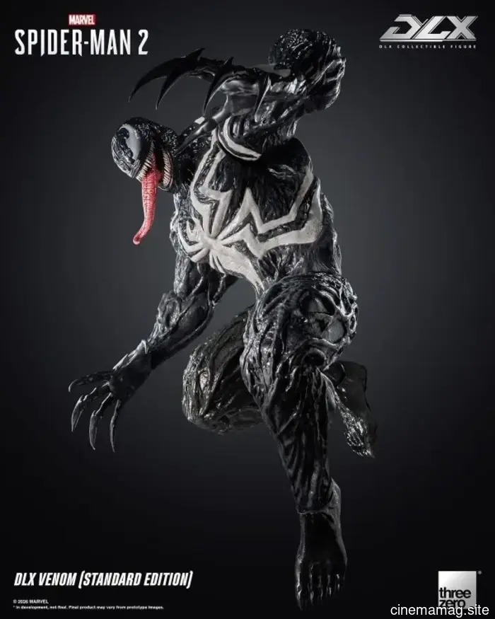 Venom recibe el tratamiento DLX de Threezero con la figura de Marvel's Spider-Man 2.