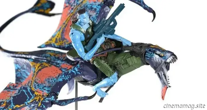 Avatar: The Way of Water Quaritch and RDA Banshee 2-pack revealed.